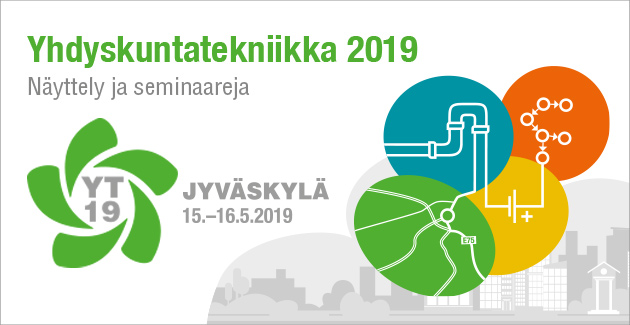Yhdyskuntatekniikka 2019-näyttely Jyväskylässä
