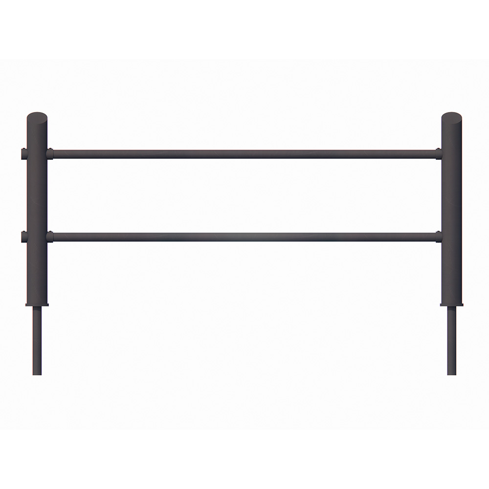 Istutusten suoja-aita pyöreällä tolpalla H700 - Image 2