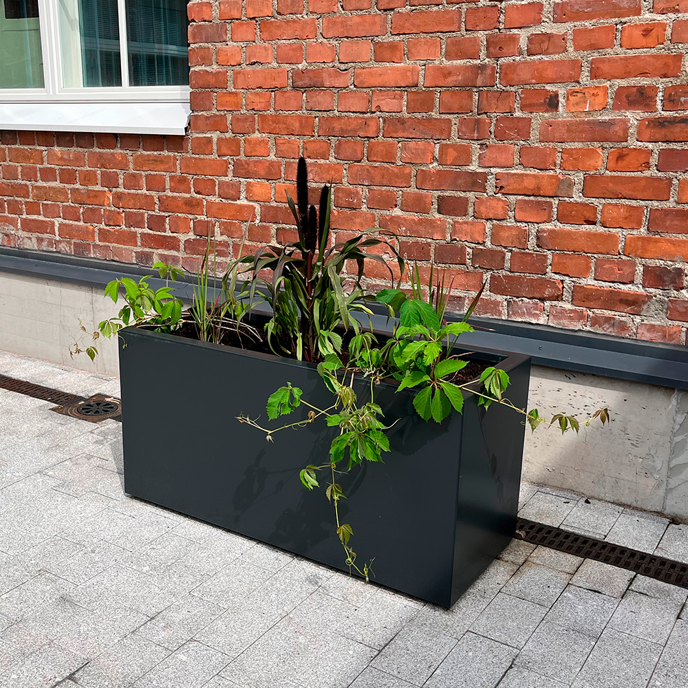 Alumiini-istutusastia Nelikulmio - Image 6