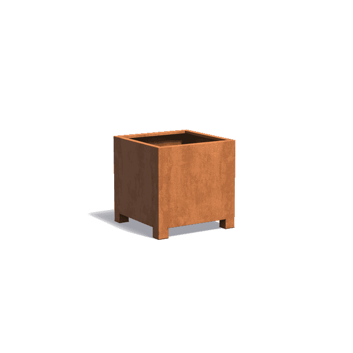 Istutusastia corten-astia jaloilla tuotekuva