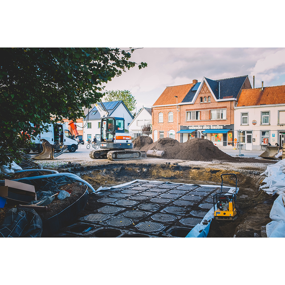 Kasvualustan laajennus TreeParker-kasvualustajärjestelmän avulla