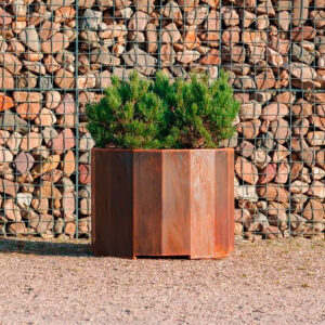 Monikulma Corten-istutusastia