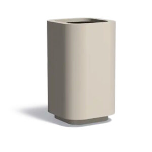 Nelikaari 700x700x1200 alumiini-istutusastia