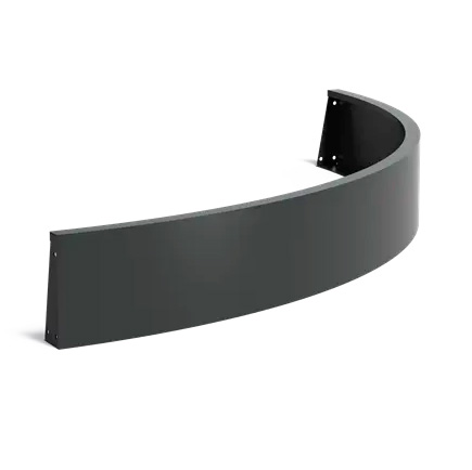 Alumiininen reunatuki ulkokaari 300x2000