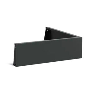 Alumiininen reunatuki ulkokulma 300x1000