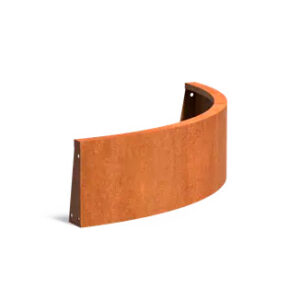 Corten-reunatuki ulkokaari 300 x 1000 mm