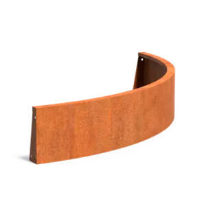 Corten-reunatuki ulkokaari 300 x 1500 mm