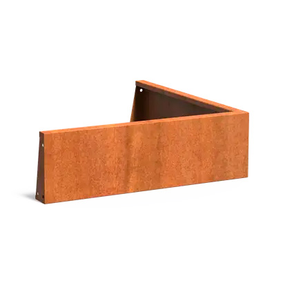 Corten-reunatuki ulkokulma 300 x 1000 mm