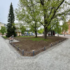 Haveno Pyöreä teräsaitatolppa h400, Joensuu